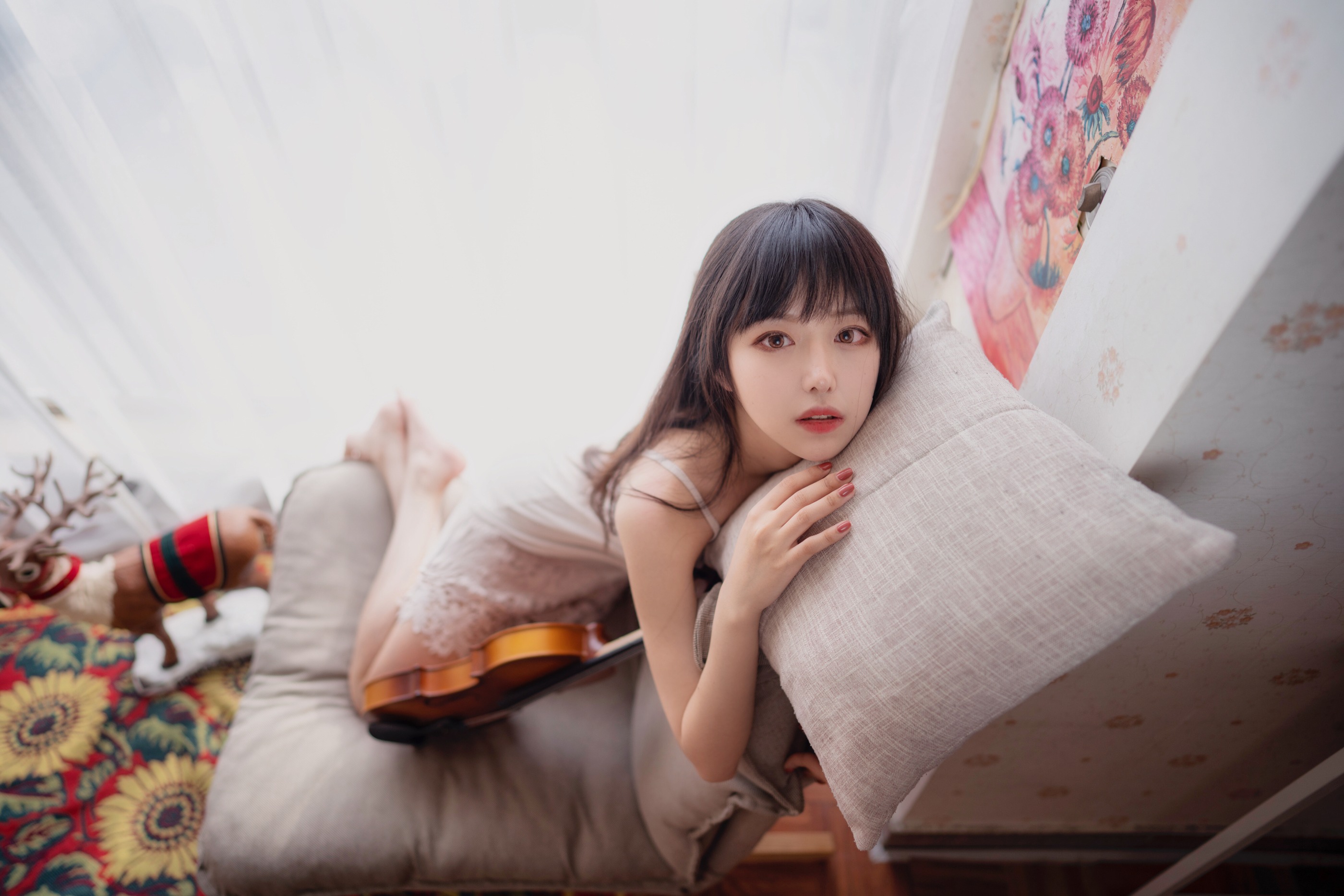 图片[1]-Shika小鹿鹿 – NO.088 长发姑娘 [21P]-XikXak